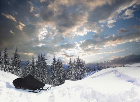 Snowmobile Sled Storage Cover Compatible for Yamaha RS Vector GT Model Years 2006-2011, 200 Denier Strength in Kuwait