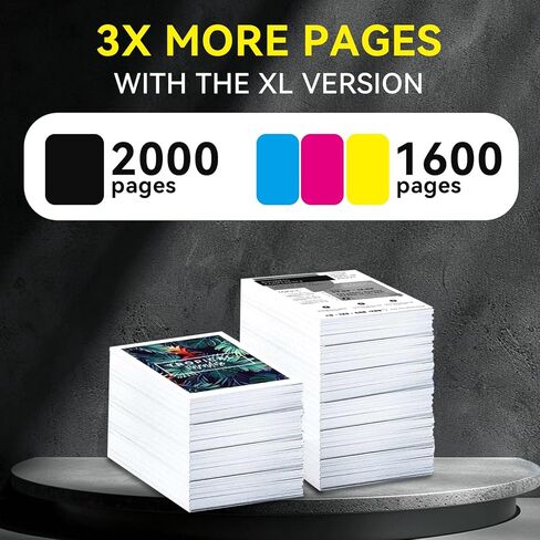 952XL حبر خراطيش حزمة التحرير والسرد لـ HP 8710 7740 الطابعات HP952XL بديل خرطوشة الحبر HP OfficeJet Pro 8210 8730 8200 8720 8700 7740 8715 8702 8725 in Kuwait