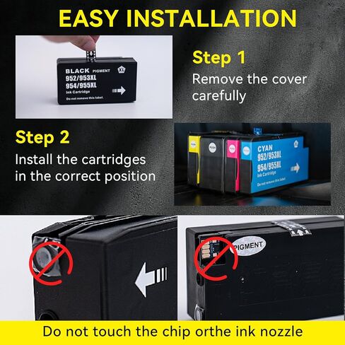 952XL حبر خراطيش حزمة التحرير والسرد لـ HP 8710 7740 الطابعات HP952XL بديل خرطوشة الحبر HP OfficeJet Pro 8210 8730 8200 8720 8700 7740 8715 8702 8725 in Kuwait