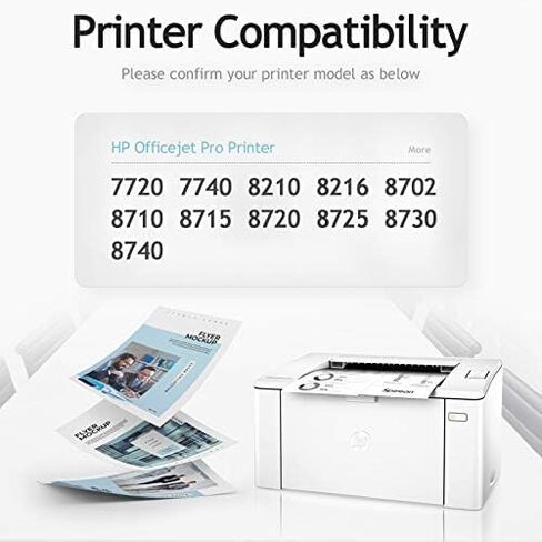 952XL حبر خراطيش حزمة التحرير والسرد لـ HP 8710 7740 الطابعات HP952XL بديل خرطوشة الحبر HP OfficeJet Pro 8210 8730 8200 8720 8700 7740 8715 8702 8725 in Kuwait