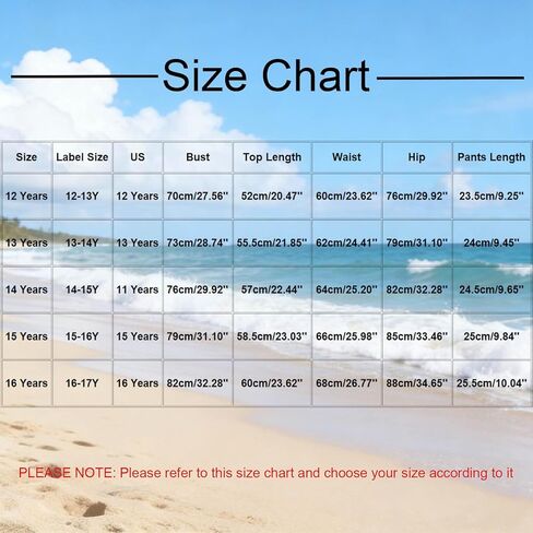 Girls 2 Pieces Rash Guard Swimsuit Quick Dry Long Sleeve Bathing Suits with Shorts Tropical Printed Swimwear 12-17Y in Saudi Arabia