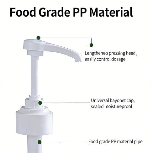 4 قطع مضخة شراب القهوة متوافقة مع مونين 25 أونصة (750 مل) زجاجة 10 سم مكعب مضخة توزيع شراب بديلة مع غطاء طرف للقهوة المثلجة والشاي الحليب والكوكتيلات والحلويات والآيس كريم وبار المنزل in Kuwait