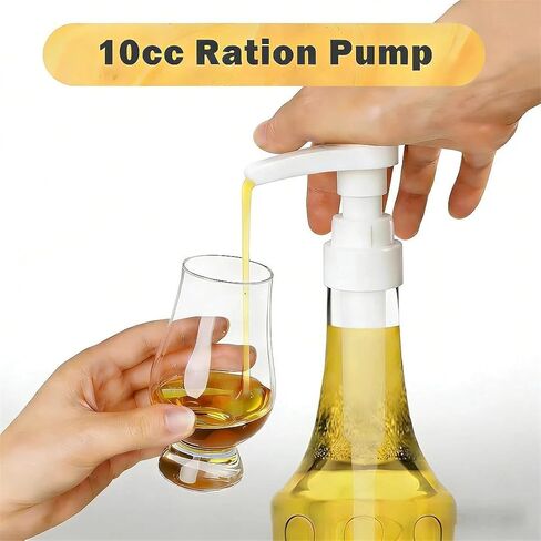 4 قطع مضخة شراب القهوة متوافقة مع مونين 25 أونصة (750 مل) زجاجة 10 سم مكعب مضخة توزيع شراب بديلة مع غطاء طرف للقهوة المثلجة والشاي الحليب والكوكتيلات والحلويات والآيس كريم وبار المنزل in Kuwait