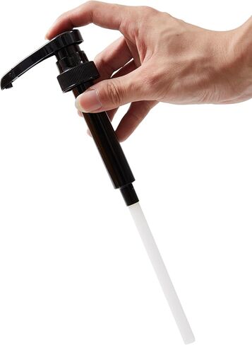 375ml Syrup Pumps, 5-Pack – Fits 12.7 oz/375 ml Bottles – Non-Drip Coffee Syrup Dispensers for Flavorings & Sauces – Cut-to-Fit Dip Tube, Smooth Mess-Free Pumping in Kuwait