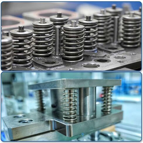 Compression Spring 304 Stainless Steel Springs for Crafts 0.8 mm Wire Diametes 305 mm Length for Repair DIY Manufacturing in Saudi Arabia