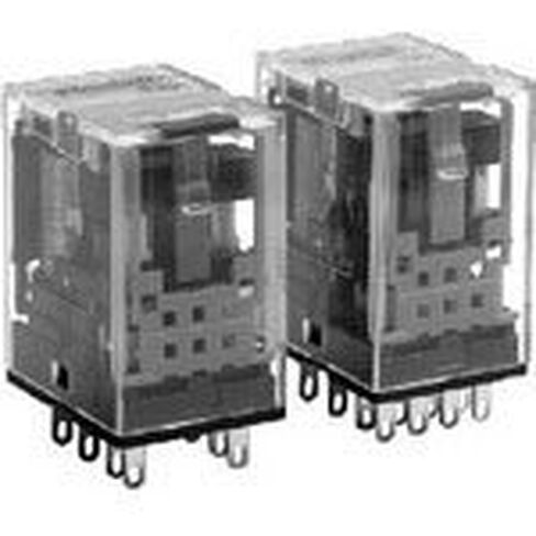 RU4S-C-D24, Electromechanical Relay 24VDC 605Ohm 6A 4PDT(27.5x21x41.6) mm Socket General Purpose Relay (5 Items) in Saudi Arabia