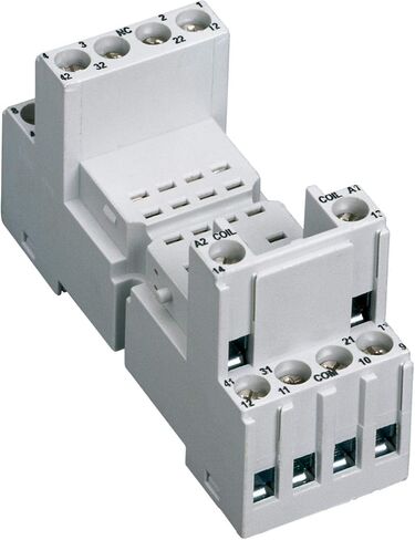 1SVR405651R3000 - RELAY SOCKET, 7A, 250V, DIN RAIL (Pack of 5) (1SVR405651R3000) in Saudi Arabia