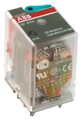 1SVR405613R1100 - مرحل الطاقة، 4PDT، 6A، 250V، مقبس (حزمة من 2) (1SVR405613R1100) in Saudi Arabia