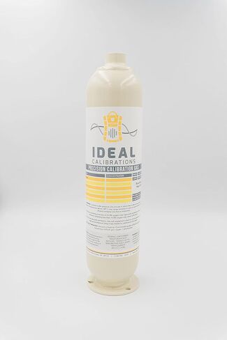 100 جزء في المليون من الأيزوبيوتيلين، أسطوانة غاز لمعايرة الهواء المتوازن - 103 لتر in Kuwait