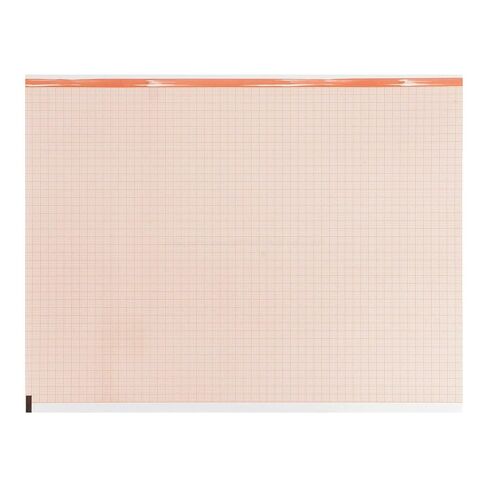 ورق تسجيل تخطيط القلب، ورق تشخيصي حراري كامل الشبكة باللون الأحمر مع طية على شكل حرف Z، جودة احترافية للاستخدام الطبي، مقاس 8 1/2 بوصة × 183 قدمًا، عدد 200، حزمة واحدة in Kuwait