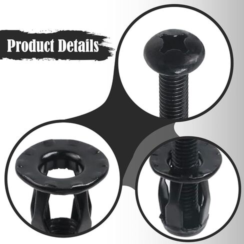 20 قطعة من براغي توسيع الحائط لصواميل البتلة لتزيين الخزانة، XS in Kuwait