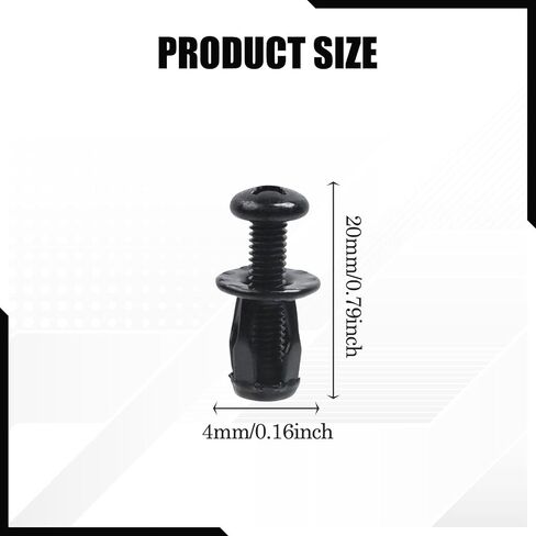 20 قطعة من براغي توسيع الحائط لصواميل البتلة لتزيين الخزانة، XS in Kuwait