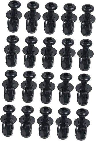 20 قطعة من براغي توسيع الحائط لصواميل البتلة لتزيين الخزانة، XS in Kuwait