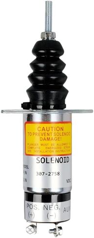 307-2758 12V Stop Governor Solenoid Fit for Onan P216G P218G P220G P224G OL16 OL18 OL20, Miller Welders AEAD 200LE Legend etc Replace 1504-12A2U1B2S1A in Kuwait