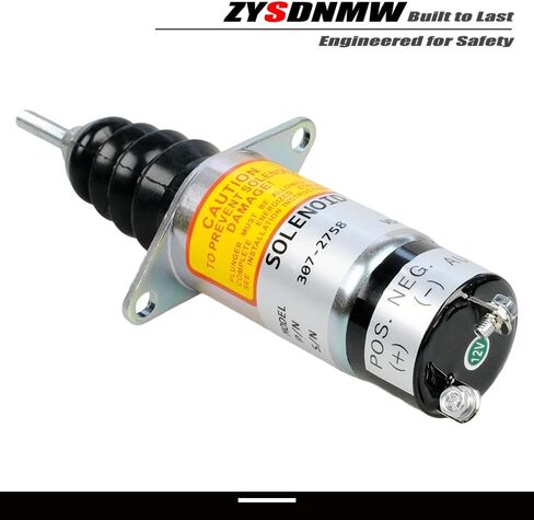307-2758 12V Stop Governor Solenoid Fit for Onan P216G P218G P220G P224G OL16 OL18 OL20, Miller Welders AEAD 200LE Legend etc Replace 1504-12A2U1B2S1A in Kuwait
