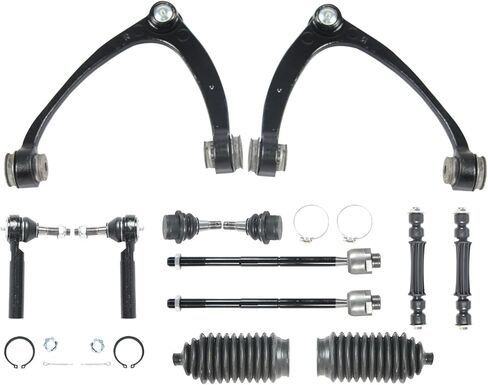 12PCS Suspension Kit Front Control Arm Fits for Chevy Silverado 1500 Avalanche 07-13, for Suburban 1500 Tahoe 07-14, for GMC Sierra 1500 Yukon Yukon XL 1500 07-13, for Cadillac Escalade 07-14 in Kuwait