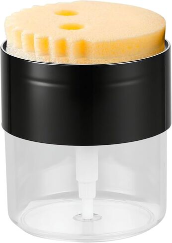 موزع صابون على شكل زهرة متوافق مع موزع مضخة حوض المطبخ القابل لإعادة الملء، خالٍ من مادة BPA، قطعة واحدة in Kuwait