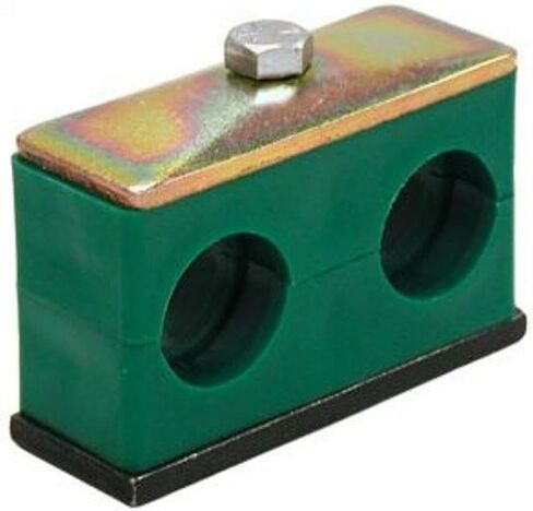 Buyers Products B919260 TSCT050 Twin Series Clamp for Tubing - 0.5 in. - Pack of 11 in Saudi Arabia
