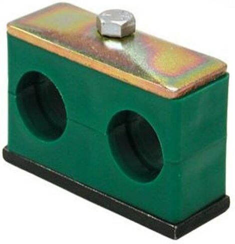 Buyers Products B919260 TSCT050 Twin Series Clamp for Tubing - 0.5 in. - Pack of 11 in Saudi Arabia