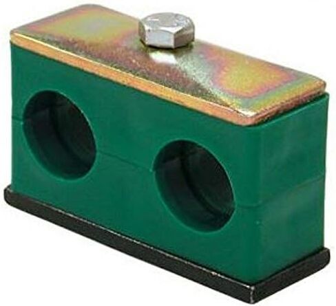 Buyers Products B919260 TSCT050 Twin Series Clamp for Tubing - 0.5 in. - Pack of 11 in Saudi Arabia