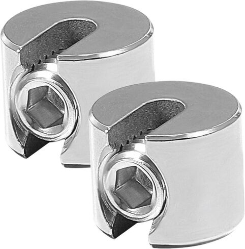 2Pcs Stainless Steel Cable Clip Wire Rope Clamp Fastener Thread Holder Fence Deck Railing Electrical Equipment Supplies in Kuwait