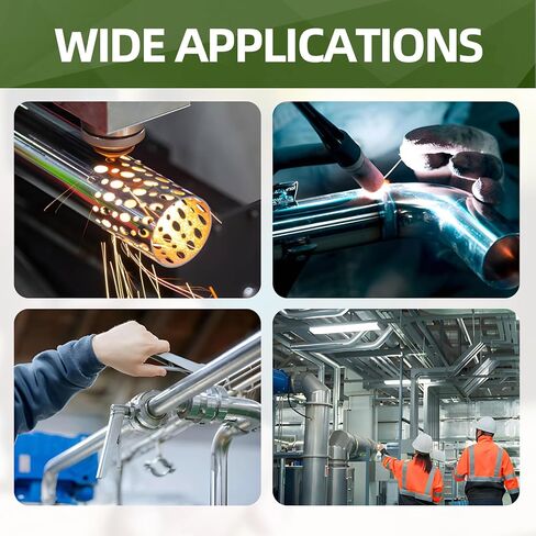 2 PCS 5/8" OD 304 Stainless Steel Tube, 12" Length Round Weldable Tubing, 3/50" Wall Thickness Metal Pipe Industrial Straight Tube in Kuwait