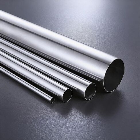 2 Pcs 36" Length 304 Stainless Steel Tube,1" OD 0.04" Wall Thickness 304 Stainless Steel Pipe Weldable Tubing,Round Metal Pipe Industrial Straight Tube in Saudi Arabia