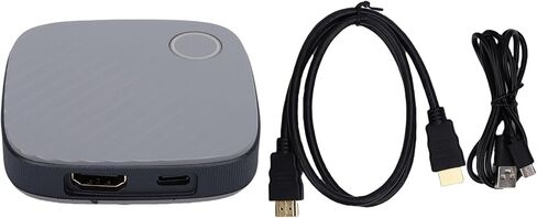 Wireless HD Display Dongle Adapter, 4K 1080P Dual Band 2.4 5GHz Large Screen Projection 10m Range Video Streaming with Type C Wireless Display Adapter for Smartphone Laptops in Kuwait