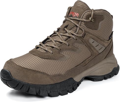 R CORD Womens Hiking Boots Waterproof Breathable Adjustable with Ankle Support Non-Slip Traction Hiking Boots Women for Outdoor Trekking Camping Backpacking Trail Hiking and Mountain Walking Adventures in Saudi Arabia