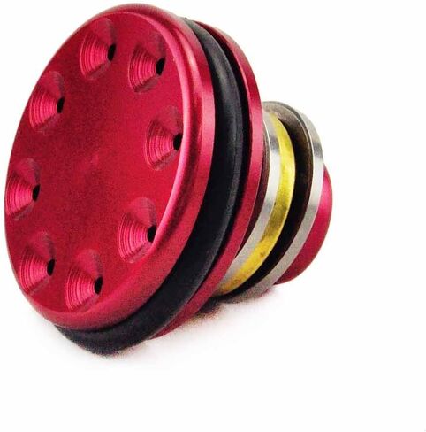 رأس مكبس من الألومنيوم بآلة CNC دقيقة - أحمر in Kuwait