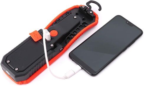 مصباح فحص LED قابل لإعادة الشحن لإصلاح السيارات، 60 وات، استخدام محمول، مصابيح طاولة إضاءة، مصباح مكتبي، مشبك دولاب، جهاز عرض in Kuwait