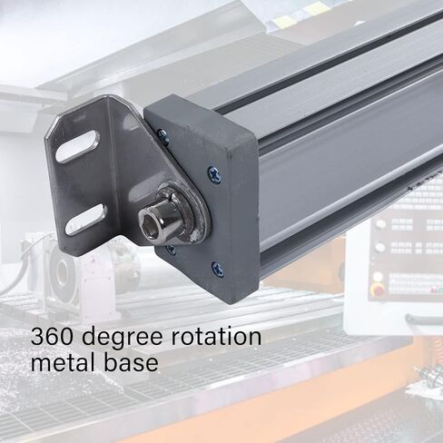Machine LED Tube Light, IP67 Explosion Proof Industrial Lighting | 20W 24V 36V Low Voltage with Tempered Glass and Aluminum Alloy | for CNC Machines Workshops and Dusty in Kuwait