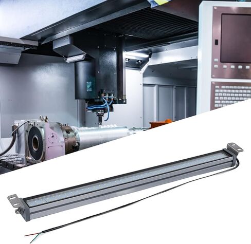 Machine LED Tube Light, IP67 Explosion Proof Industrial Lighting | 20W 24V 36V Low Voltage with Tempered Glass and Aluminum Alloy | for CNC Machines Workshops and Dusty in Kuwait