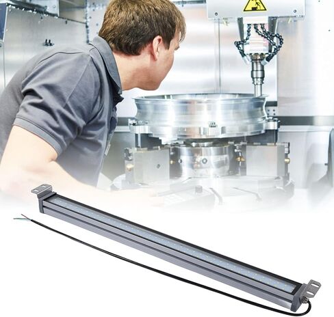 Machine LED Tube Light, IP67 Explosion Proof Industrial Lighting | 20W 24V 36V Low Voltage with Tempered Glass and Aluminum Alloy | for CNC Machines Workshops and Dusty in Kuwait