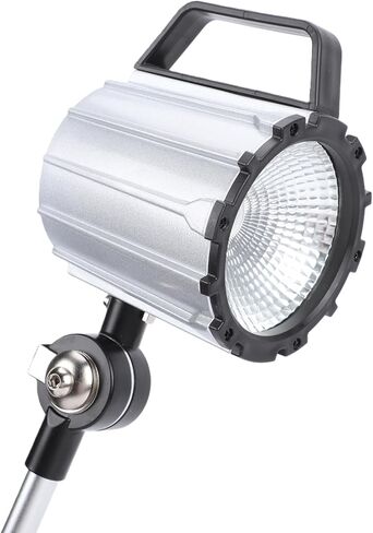 Fockety Machine Work Light, 24W Flexible Machine Light, High Brightness Machines Lamp with 360 Adjustable Head and Stable Base for Wood Lathe, CNC Lathes and Grinding Machines in Saudi Arabia