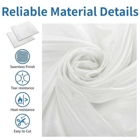 Coloch 2 Pack Lightweight Fiberglass Cloth, 0.75 oz x 47" W x 80" L Ultra Thin E-Glass Plain Weave Fiberglass Fabric Sheet Fiber Glass Mat for RC Model, Boat, Auto Repair, Crafts (0.03mm Thick) in Saudi Arabia