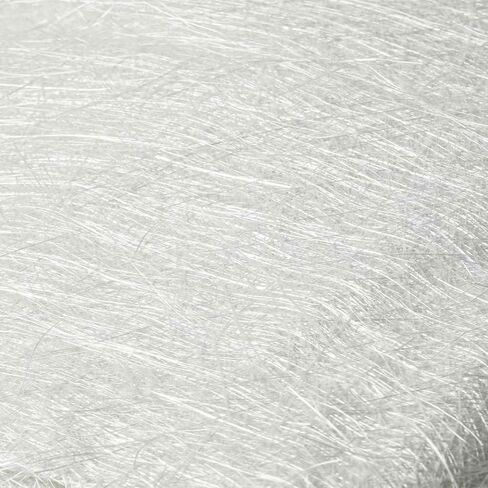 حصيرة من الألياف الزجاجية المفرومة 2 لفات 15.4 ياردة - عرض 4 بوصة، 1.5 أونصة، طقم إصلاح ألياف زجاجية قوية للتعزيز الهيكلي، سهلة الاستخدام (فضي، 4 بوصة × 15.4 ياردة) in Kuwait