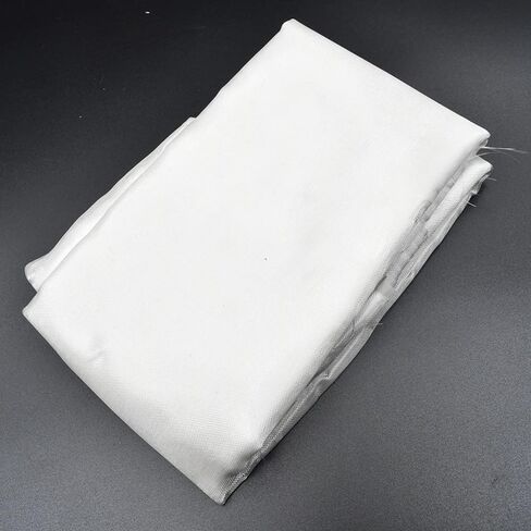 MTYIQS Fiberglass Cloth Plain Weave Glass Fiber Cloth 0.85oz 0.03mm Fiberglass Mat Material Roll White Woven Fabric for Insulating Circuit Board Rod Copper Clad Laminate in Kuwait