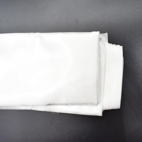 MTYIQS Fiberglass Cloth Plain Weave Glass Fiber Cloth 0.85oz 0.03mm Fiberglass Mat Material Roll White Woven Fabric for Insulating Circuit Board Rod Copper Clad Laminate in Kuwait