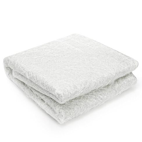 ZENFUN Fiberglass Mat, 4.4 Yards × 41" Wide Fiber Glass Chopped Strand Mat, 1.5 oz Fiberglass Cloth, Fiber Glass Sheet, Strong Repair Function- Suit for Surfaces and Reinforces Repairs in Saudi Arabia