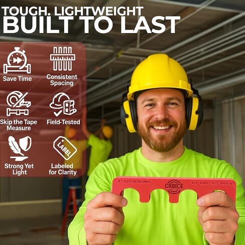 فاصل القناة المغناطيسية من Choice Electrician - مرمز بالألوان PLA - يناسب 3/4 بوصة EMT/1/2 صلبة - 1.75 بوصة - أداة تثبيت كهربائية بدون استخدام اليدين in Saudi Arabia