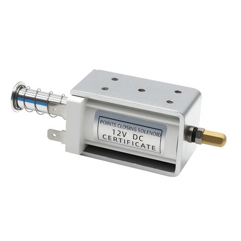 مغناطيس كهربائي بملف لولبي خطي DC12V، مشغل إلكتروني، ملف لولبي سحب 35 مم، لمشاريع DIY والأتمتة، توصيل طرفي in Kuwait