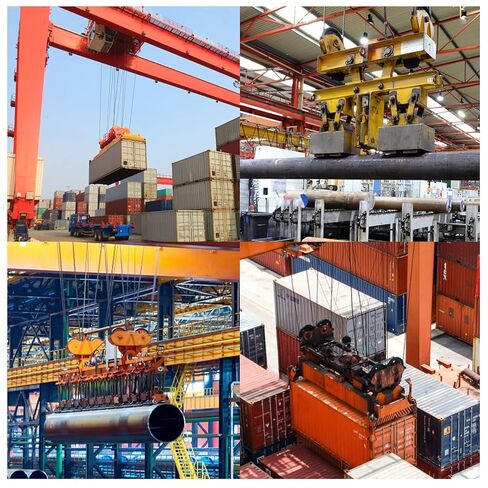 1320Lbs Magnet Lifting with Release, 600KG Magnetic Lifter Device, Lifting Magnet with Strong Neodymium Magnets in Kuwait