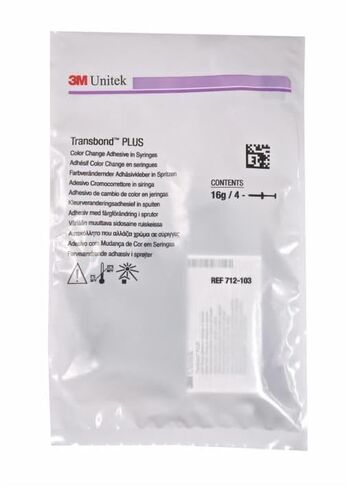 3M ESPE 712-103 Unitek TRANSBond Plus لاصق متغير اللون 4/Pk 4 جم in Saudi Arabia
