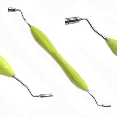 LM Implant Misura MR 3.1-5.3 (أخضر) – دليل حفر للزرعة المتوسطة البعيدة ثنائي الأطراف، مصنوع من الفولاذ المقاوم للصدأ الجراحي، أداة طب الأسنان قابلة للتعقيم in Kuwait