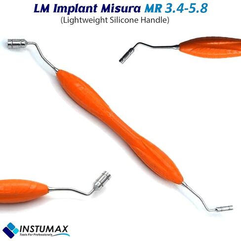 سدادات سلسلة Implant Misura MR – أدلة تحديد موضع الغرسة المتوسطة والبعيدة | مجموعة كاملة من 5 قطع | الفولاذ المقاوم للصدأ الجراحي in Kuwait