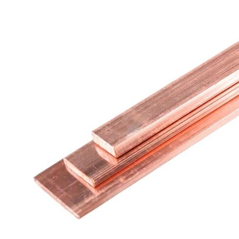 Flat Copper Bar Stock, 500mm Length, 10mm Width, 0.05-0.5mm Thickness - Ideal for Electrical Applications and Manufacturing Projects(0.15mm) in Saudi Arabia