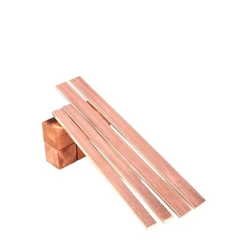 Flat Copper Bar Stock, 500mm Length, 20mm Width, 0.05-0.5mm Thickness for Electrical and Thermal Applications(0.1mm) in Saudi Arabia