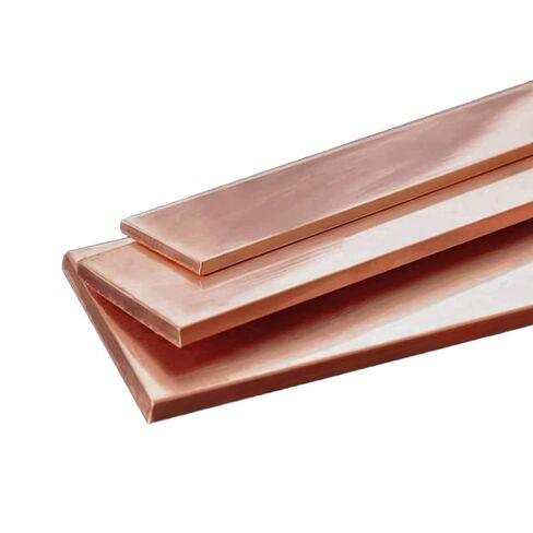 Flat Copper Bar Stock, High Conductivity Copper Busbar Flat Bar for Automotive Repair, Electrical Wiring, and Industrial Applications(2mm*15mm*1000mm) in Saudi Arabia
