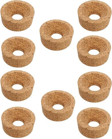 CORK-RING-1-10 حامل فلين للقوارير، القطر الخارجي 80 ملم. حزمة من 10. in Saudi Arabia